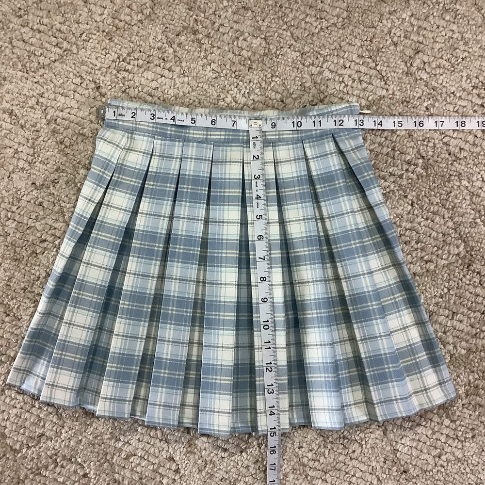 CALI 1850 Pleated Plaid Skirt 137 - Picture 8 of 10